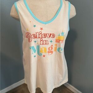 Disney Cream Believe In Magic Tank